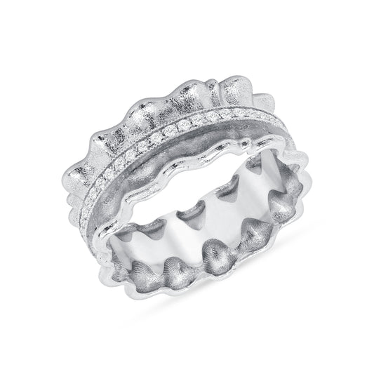 The Thin Ruffle Ring